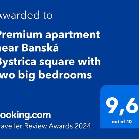 Premium Apartment Near Banska Bystrica Square With Two Big Bedrooms Exteriér fotografie