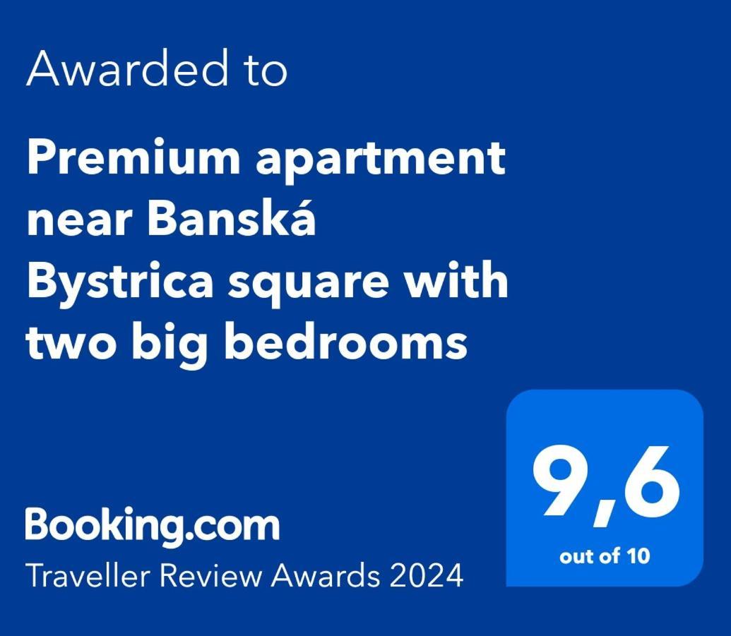 Premium Apartment Near Banska Bystrica Square With Two Big Bedrooms Exteriér fotografie